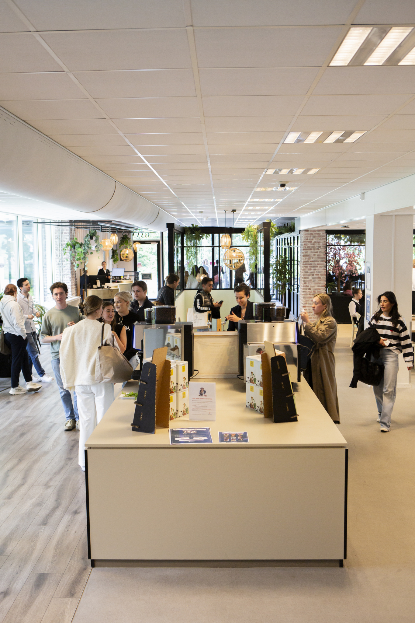 Coffee corner at Campus Amsterdam