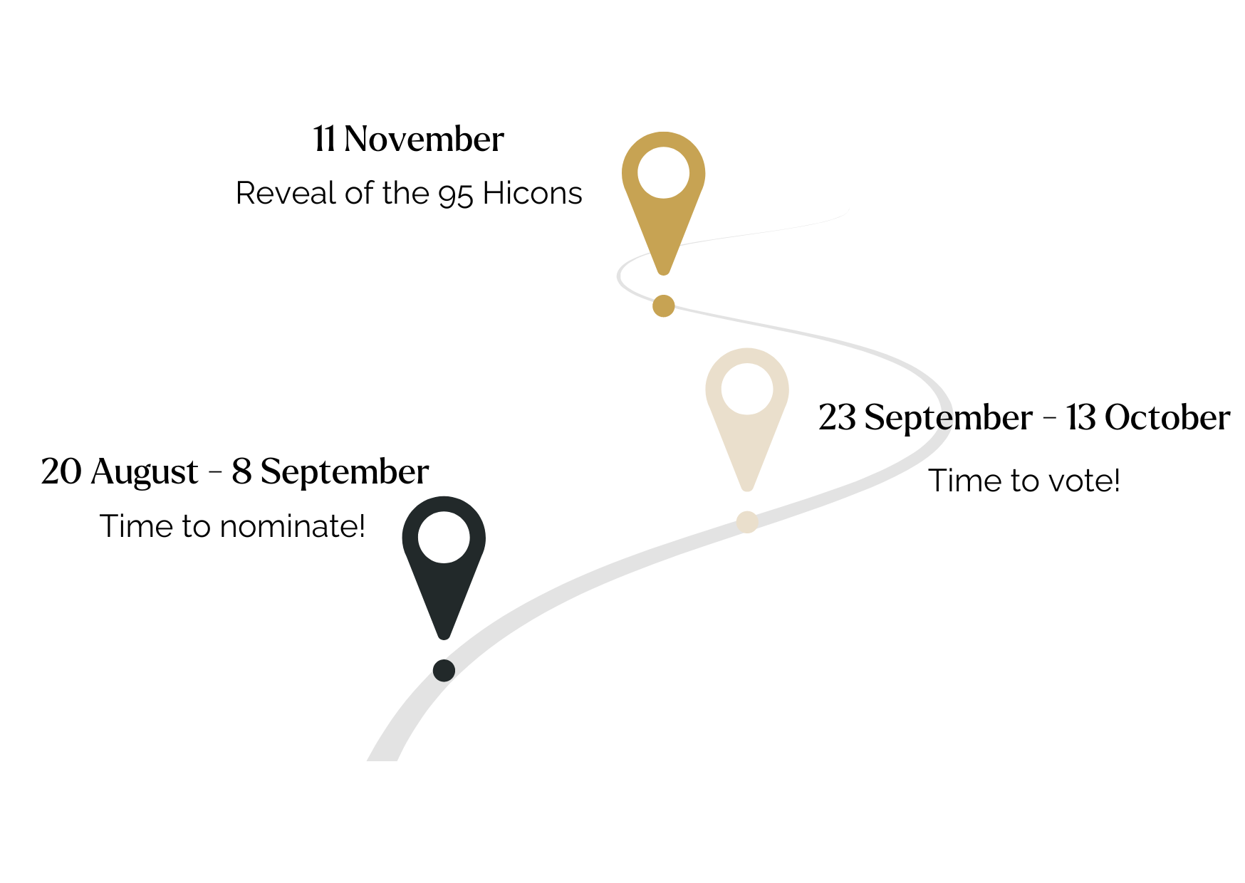 Timeline of the Hicons campaign